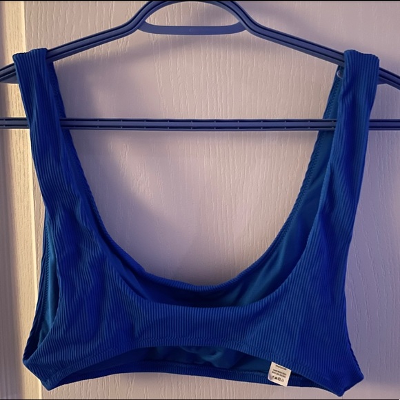 Aerie Ribbed Scoop Neck Bikini Top - Picture 3 of 4